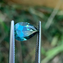 2.65ct Teal Green Sapphire, Pear