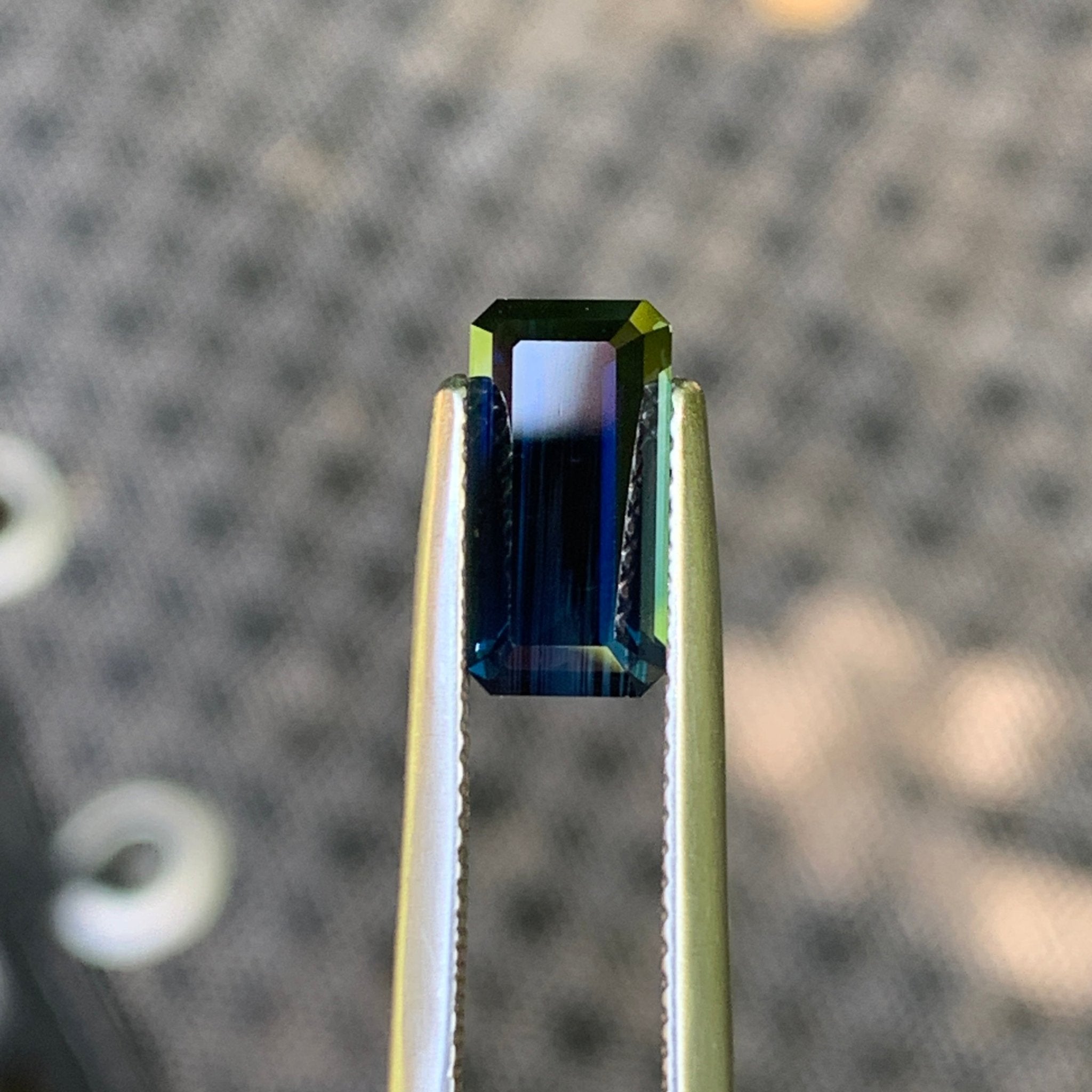 2.68ct Blue Sapphire Rectangular