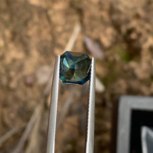 2.6ct Teal Sapphire Octagon