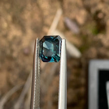 2.6ct Teal Sapphire Octagon