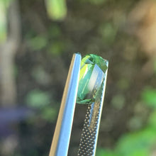 2.71ct Light Yellow Green Sapphire, Cushion