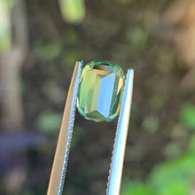 2.71ct Light Yellow Green Sapphire, Cushion