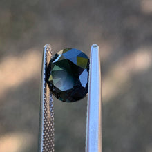 2.74ct Dark Green Sapphire, Round
