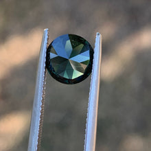 2.74ct Dark Green Sapphire, Round