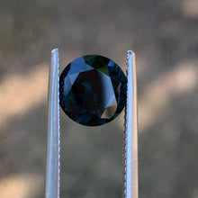 2.74ct Dark Green Sapphire, Round