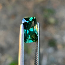 2.77ct Teal Green Sapphire, Rectangular