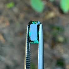 2.77ct Teal Green Sapphire, Rectangular