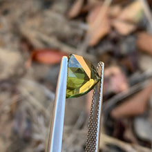 2.7ct Green Sapphire Trillion