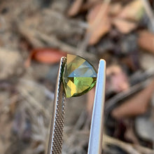 2.7ct Green Sapphire Trillion