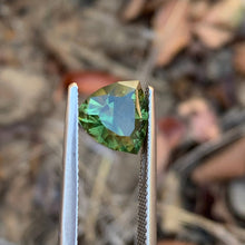 2.7ct Green Sapphire Trillion