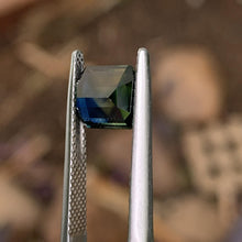 2.7ct Parti Sapphire, Emerald Shape