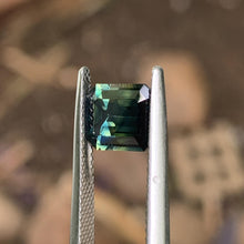 2.7ct Parti Sapphire, Emerald Shape