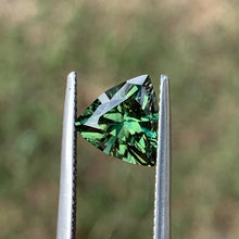 2.82 Green Sapphire, Trillion