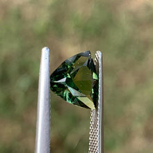 2.82 Green Sapphire, Trillion