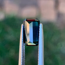 2.83ct Blue Green Parti Sapphire, Emerald