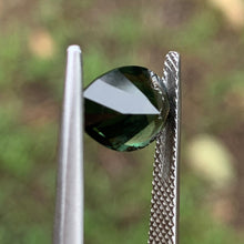 2.84ct Dark Green Sapphire, Pear