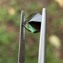 2.84ct Dark Green Sapphire, Pear
