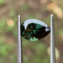 2.84ct Dark Green Sapphire, Pear