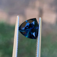 2.85ct Bluish Green Sapphire, Trillion