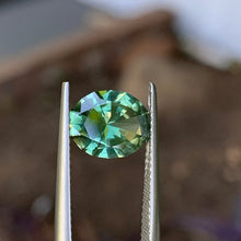 2.85ct Green Australian Sapphire, Oval