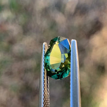 2.8ct Green Sapphire, Elongated Cushion