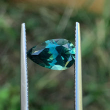 2.8ct Teal Green Sapphire, Pear