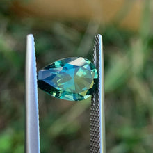 2.8ct Teal Green Sapphire, Pear