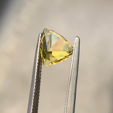 2.92ct Yellow Sapphire Trillion