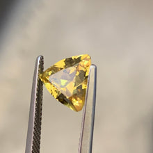 2.92ct Yellow Sapphire Trillion