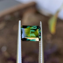 2.94ct Green Australian Sapphire, Emerald Shape