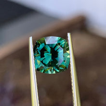 3.02ct Teal Australian Sapphire, Cushion