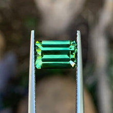 3.06ct Green Australian Sapphire, Emerald Shape