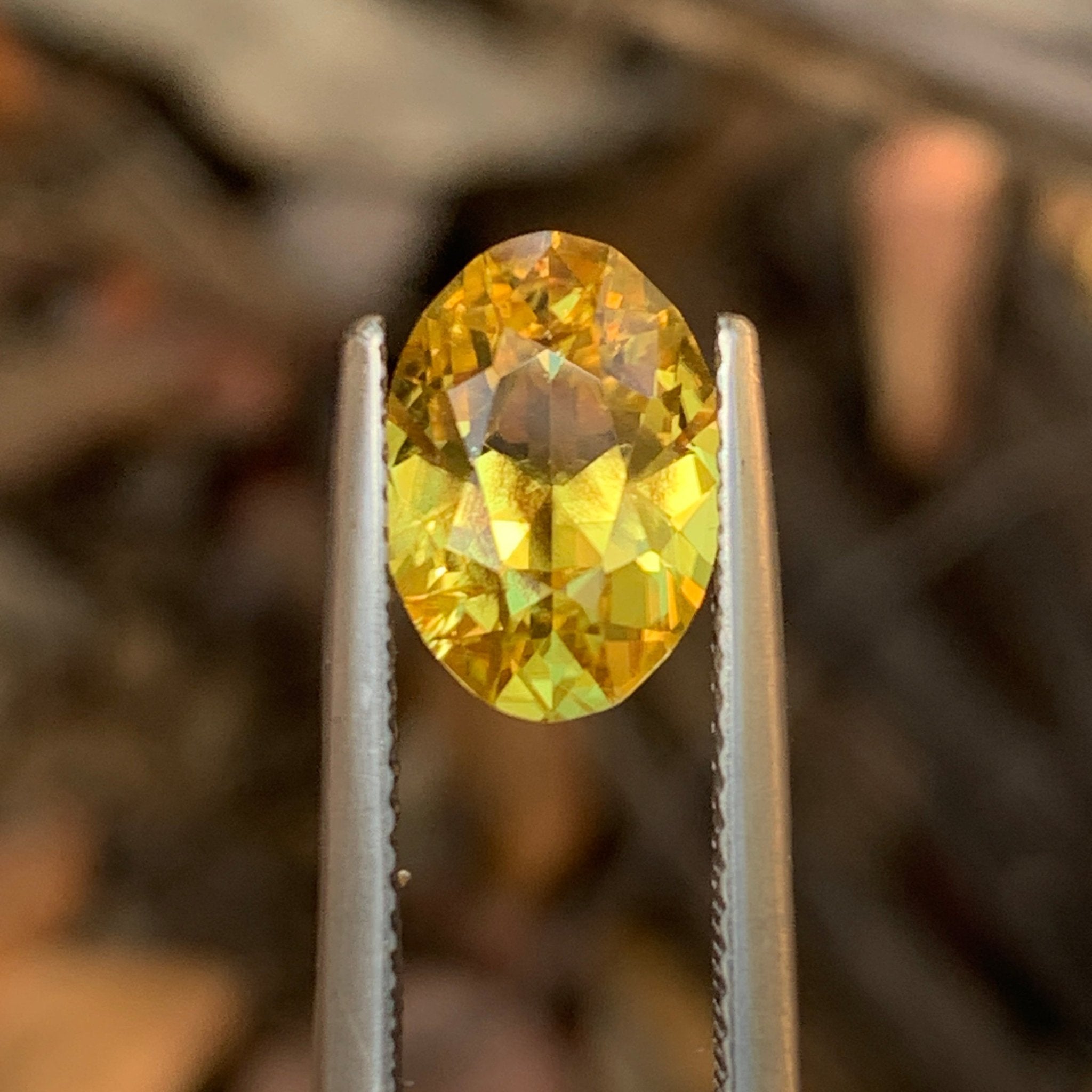 3.07ct Yellow Sapphire Oval