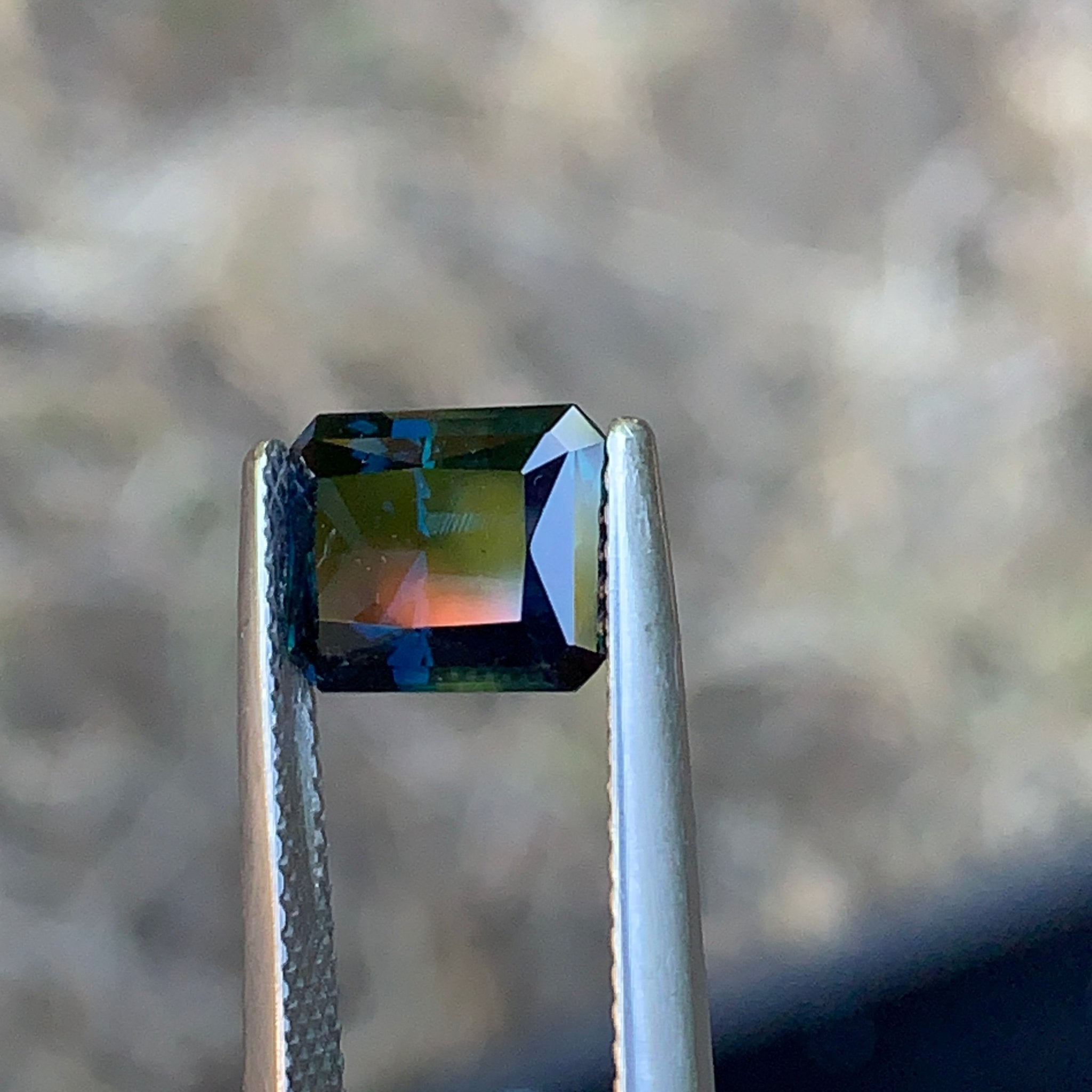 3.0ct Blue Sapphire Long Cushion