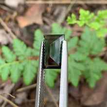 3.0ct Deep Sea Green Sapphire Baguette