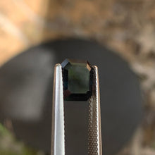 3.14ct Dark Blue Sapphire Octagon