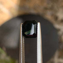 3.14ct Dark Blue Sapphire Octagon