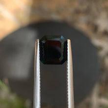 3.14ct Dark Blue Sapphire Octagon