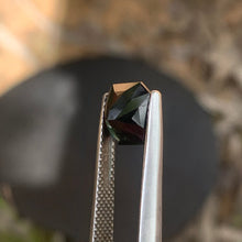 3.14ct Dark Blue Sapphire Octagon