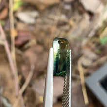 3.17ct Parti Sapphire Rectangular