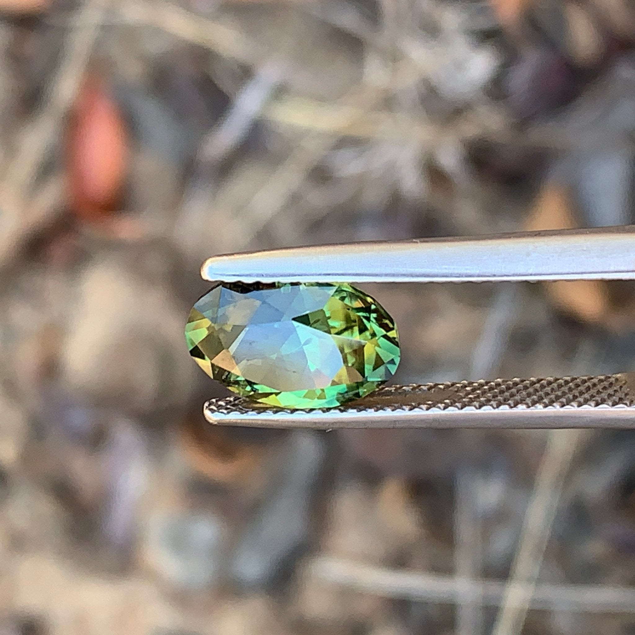 3.24ct Green Sapphire Oval