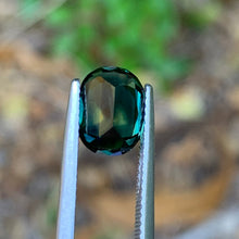 3.24ct Teal Sapphire, Cushion