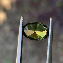 3.26ct Chartreuse Green Sapphire, Oval