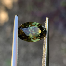 3.26ct Chartreuse Green Sapphire, Oval