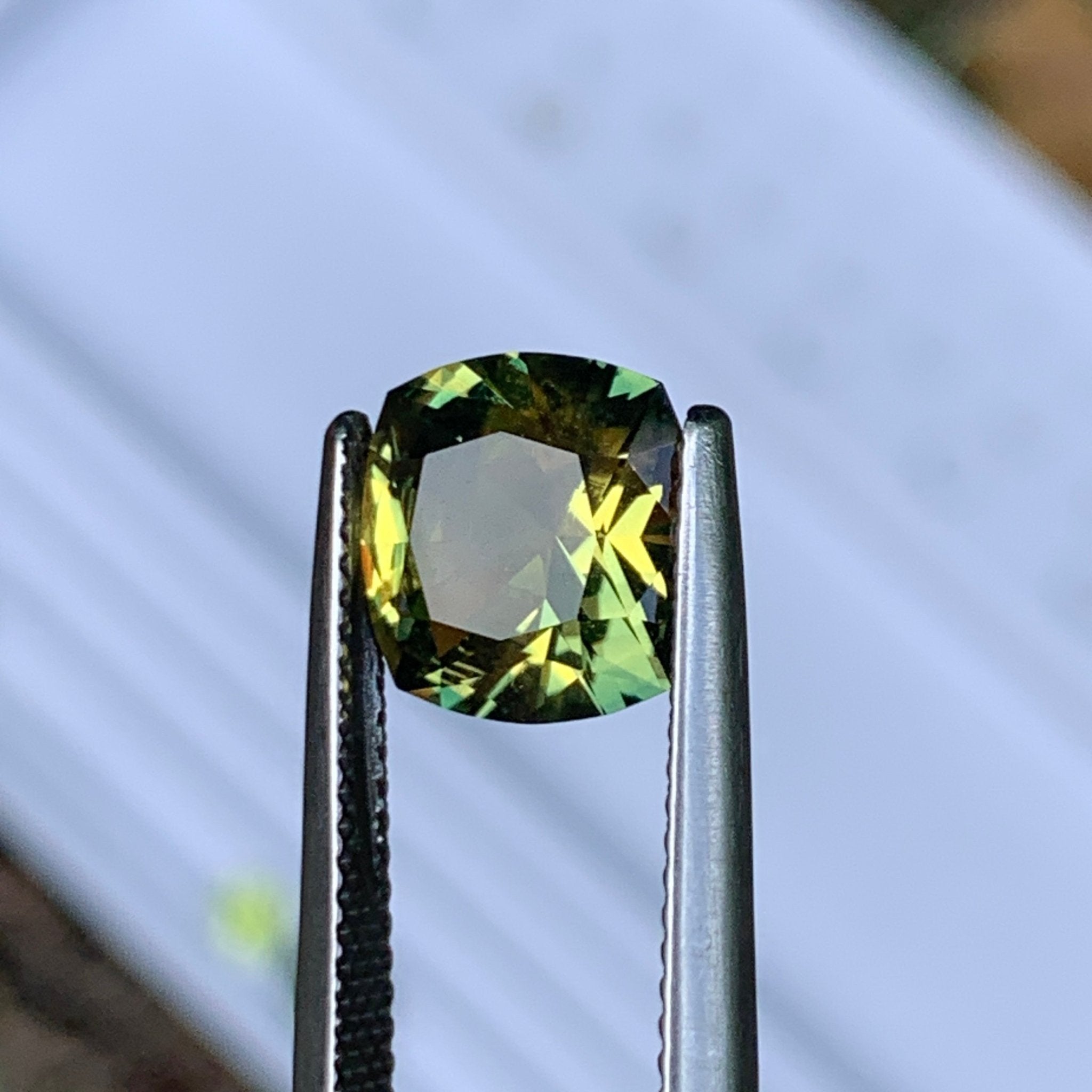 3.33ct Wattle Sapphire, Flawless, Cushion