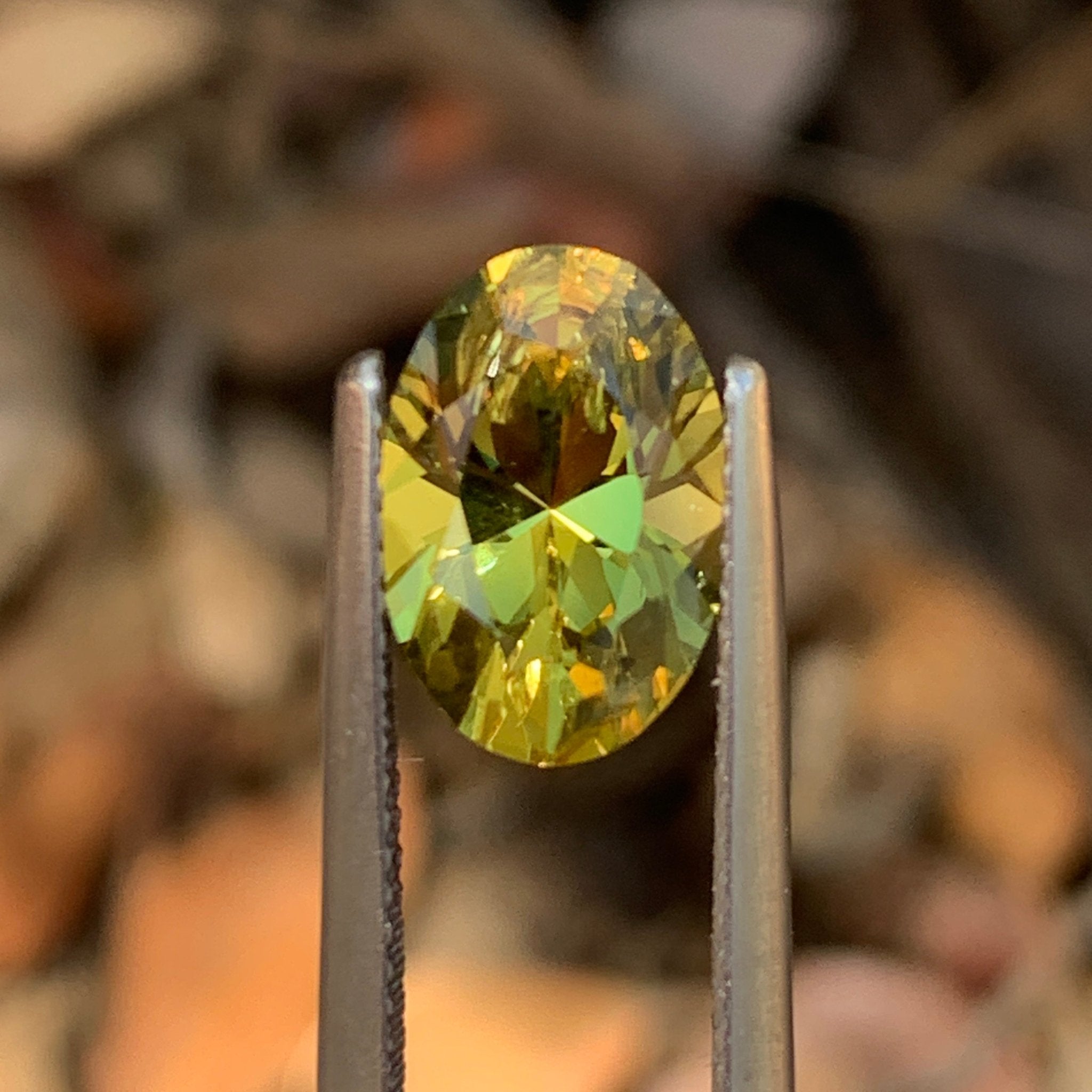 3.39ct Yellow Sapphire Oval