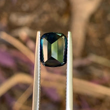 3.41ct Blue Parti Sapphire, Cushion