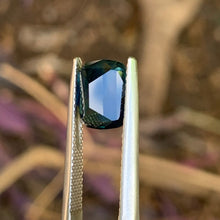 3.41ct Blue Parti Sapphire, Cushion