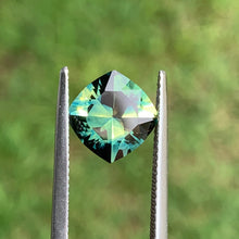 3.42ct Tri Colour Parti Sapphire, Cushion