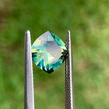 3.42ct Tri Colour Parti Sapphire, Cushion